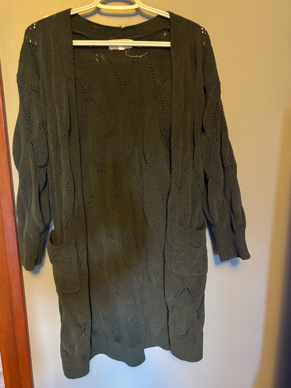 Wild Skye Olive Green Cardigan